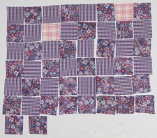 50 Stoffreste Scraps 5 x 5 cm