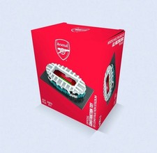 Arsenal FC Fußballverein 3D Bau Stadion 1072 Teile BRXLZ Brandneu