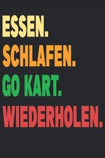 Go-Kart Rennfahrer Notizbuch