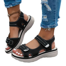 Damen Sommer Sandalen Plateau