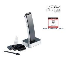 Sichler Haarschneider: Kabelloser Haar- und Bartschneider, schwarz