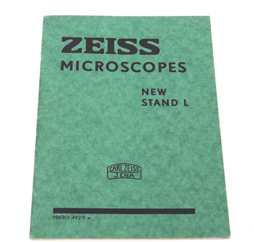 Zeiss jena microscopes new - jena,
