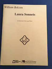 Laura Sonnets, for Baritone Voice and Piano, William Bolcom