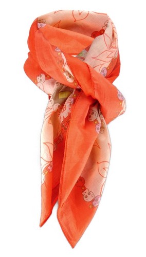 Damen halstuch orange - damen,
