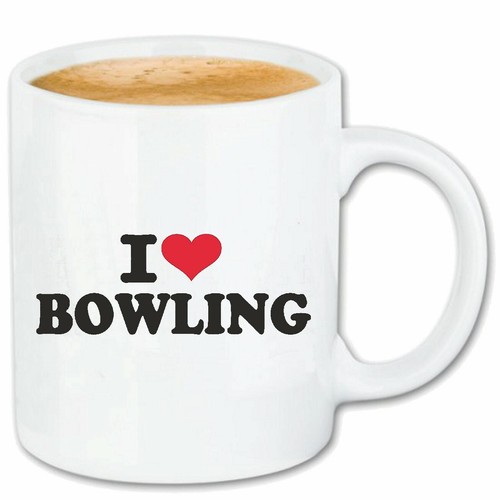 Kaffeetasse love bowling - bowling,