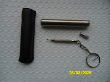 Original BMW Feuerzeug mit Lederhülle+Schraubendreher für Feuerstein