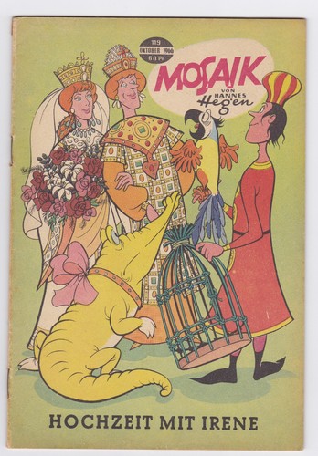 Original mosaik digedags heft - original,
