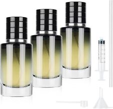 3 Stück 30ml Parfümzerstäuber, Gradient Blue Runde Parfüm Zerstäuber für Reisen