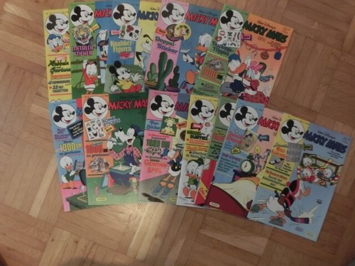 Micky maus konvolut 12 - konvolut,