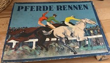 Pferderennen-Brückner-Spiele-DDR um 1950 Sowie Gänseliesel Spiel