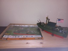 Cobi 2238  Patrol Boat River MK ll 625 Teile mit 4 Figuren, BA & OVP