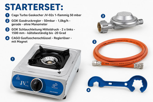Cago turbo gaskocher - turbo,
