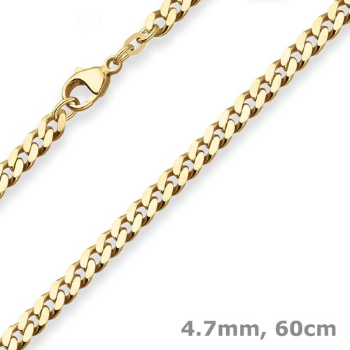 7mm panzerkette goldkette - 4,7mm,