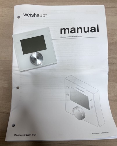 Weishaupt raumgerät typ - weishaupt,
