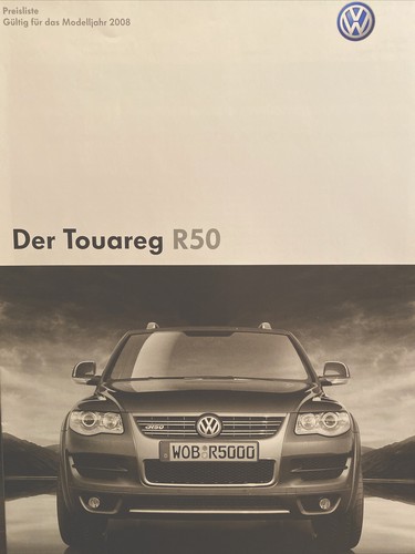 Touareg r50 preisliste - -,
