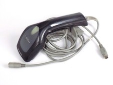 Datalogic Heron D130 Barcode Handscanner mit CAB-321 Kabel PS/2 Y-Kabel, Schwarz