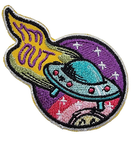 Alien ufo out space - ufo,