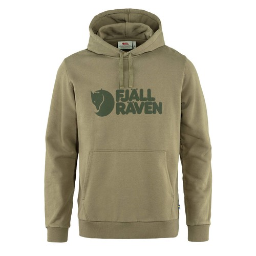 Fjallraven logo hoodie light - fjallraven,