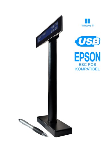 Usb kundendisplay für kassen - usb,