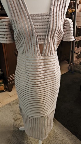 Tolles kleid cutouts beige - kleid,, cutouts,