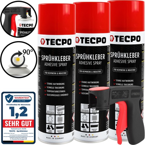 500ml sprühkleber - 3x,