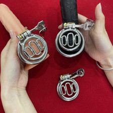 Edelstahl Keuschheitskäfig