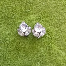 Ohrringe, Ohrclips Modeschmuck Vintage gebraucht 50er Jahre 