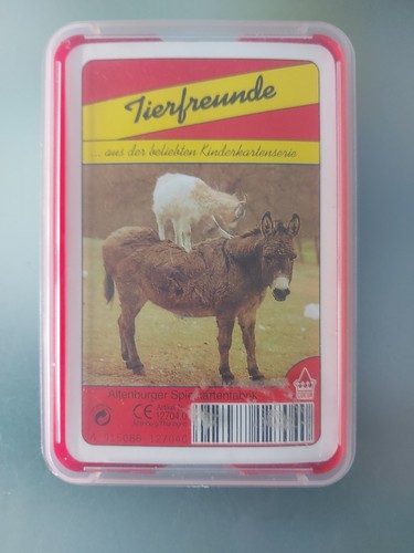 Quartett tierfreunde vintage - quartett,