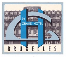 x1002 Le Grand Hotel BRUXELLES