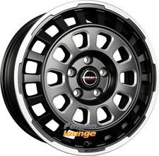 4 Alufelgen BORBET CW7 Black Rim Window Polished Matt 8x18 ET50 6x130 18 Zoll