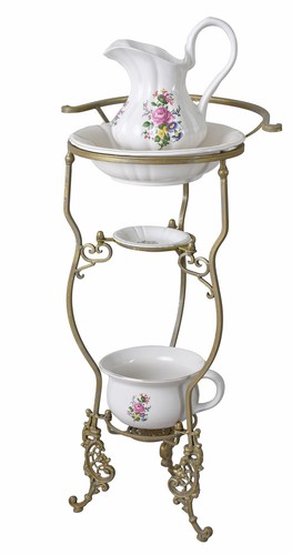 Antiker waschtisch teilig - waschtisch, 6-teilig