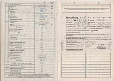 KFZ - Brief Glas Goggomobil Limousine, 1962, T 250-01 , originaler Pappbrief