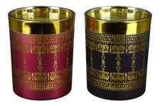 Gilde Glas Windlicht Boheme