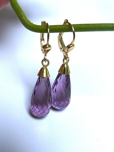 Schmuck stck ohrringe amethyst - ohrringe,