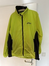 Asics Laufjacke XL Sportjacke Signalgelb Futter: Mesh, 2 Innentaschen Synthetik