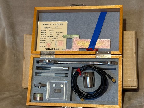 Rion accelerometer 206 - rion, pv-84