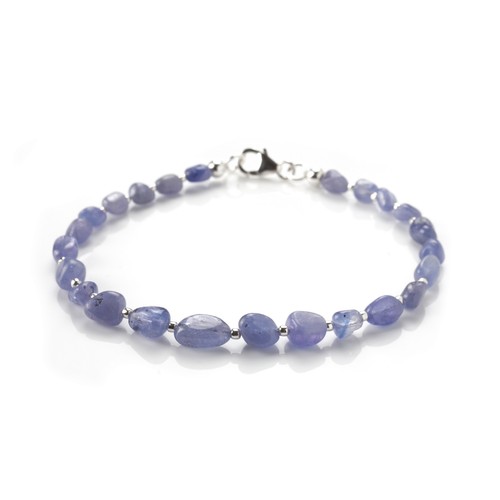 Tansanit armband - tansanit,