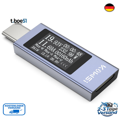 Usb strommessgerät 30v - usb,