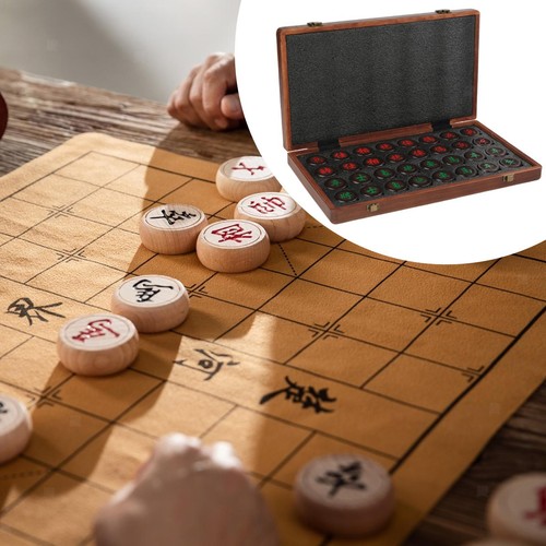 Chinesisches schachspiel set - chinesisches, schachspiel-set