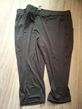 Neu Damenhose Leggin Sport Fitness Wellness Gr.7xl Taschen 3/4 Gymnastik stretch