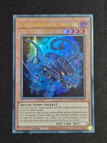 Schattenpuppe drache - yu-gi-oh!,