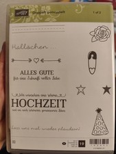 Stampin Up Stempel "Doppelt Gemoppelt" 2er Set