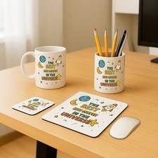 Out of This World Space Geschenkpaket - BEST KITE SURFER IN THE UNIVERSE Geschenkset