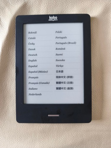 Kobo touch n905b reader - touch, e-reader