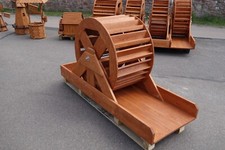 Wasserrad Mühlenrad + Rinne