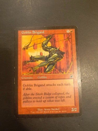 Goblin brigand mtg magic - brigand,