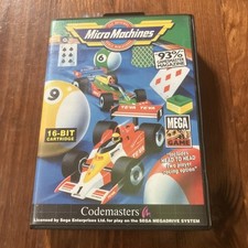 Micro Machines - Sega Mega Drive Box Only - Very Good Condition