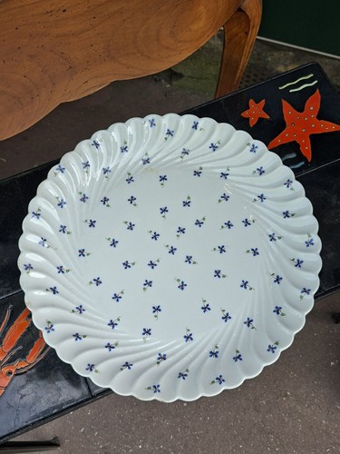 Haviland limoges plat bleuets - haviland,