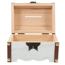  Antike Holzlagerbox Schmuck