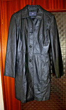 Nappa- Ledermantel schwarz leicht neuwertig TCM Gr. 42